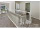 Upstairs hallway with views into bedrooms and bathroom at 2405 Kalis Pl, Charlotte, NC 28262