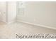 Neutral bedroom featuring carpet, a window, and a wall outlet at 2414 Morgan Hills Dr # 296P, Albemarle, NC 28001