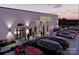 Modern commercial building with well-lit facade and ample parking spaces at 2601 Dora Dr, Charlotte, NC 28215