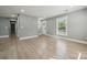 Bright and airy living room featuring sleek floors, neutral walls, and ample natural light at 500 Dedmon Dr, Charlotte, NC 28216