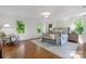 Serene bedroom with natural light, wood floors, and comfortable seating at 625 4Th Street Nw Dr, Hickory, NC 28601