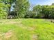 A spacious backyard with mature trees and green grass at 803 Blackmon St, Rock Hill, SC 29730