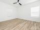 Open bedroom featuring a ceiling fan, and bright window at 803 Blackmon St, Rock Hill, SC 29730