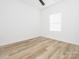 An empty bedroom displays a neutral color palette and vinyl flooring at 803 Blackmon St, Rock Hill, SC 29730