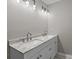 Bathroom featuring double sinks with modern fixtures and vanity at 880 Legion Club Rd, Salisbury, NC 28146