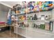 Well-stocked pantry with wire shelving providing ample storage for food items and household supplies at 9102 Buckley Ct, Charlotte, NC 28269