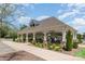 Community pavilion with seating area, landscaping, and ample parking at 9102 Buckley Ct, Charlotte, NC 28269