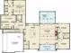 Detailed floor plan showcasing the layout of the home with clearly labeled rooms and dimensions for easy visualization at 181 Asbury Cir, Mooresville, NC 28117