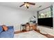 Cozy living room with hardwood floors and ample sunlight at 1766 Forest Side Ln, Charlotte, NC 28213