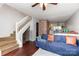 Inviting living room with hardwood floors and natural light at 1766 Forest Side Ln, Charlotte, NC 28213