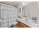 Well-lit bathroom with updated vanity and decorative accents at 2624 St Helena Ct, Fort Mill, SC 29715