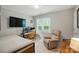 Comfortable bedroom with a bed, desk, and chair provides a cozy retreat at 3908 Brittany Ct, Indian Trail, NC 28079