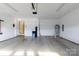 Spacious two-car garage with concrete floor at 4193 He Propst Rd, Maiden, NC 28650
