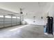 Large, clean garage with ample space for vehicles and storage at 4193 He Propst Rd, Maiden, NC 28650