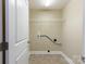 This laundry room provides ample shelving at 4193 He Propst Rd, Maiden, NC 28650