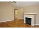Spacious living room with hardwood floors, neutral paint, and a vaulted ceiling for an open feel at 4193 He Propst Rd, Maiden, NC 28650