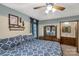 Primary bedroom features a spacious sleeping area and an en-suite bathroom at 5840 Shirley Rd, Fort Lawn, SC 29714