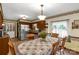 Bright dining area featuring wood cabinets and stainless steel appliances at 5840 Shirley Rd, Fort Lawn, SC 29714