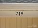 Close-up of the house number 719, providing clear identification of the property at 719 N Kelly St, Statesville, NC 28677