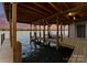 Well-constructed boathouse over the water provides shelter and access for boating activities at 8058 Edgewater Dr, Norwood, NC 28128