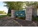 Elegant community sign for Bent Creek of Indian Trail, set amidst lush landscaping and stone pillars at 1002 Christobal Ct, Indian Trail, NC 28079