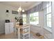 Bright dining area with a charming bay window and a small table at 1002 Christobal Ct, Indian Trail, NC 28079