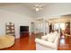 Bright and airy living room with open layout and hardwood flooring at 1002 Christobal Ct, Indian Trail, NC 28079
