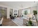 Inviting living room with fireplace, stylish furniture, and bright natural light at 1112 Allman Ext, Mount Pleasant, NC 28124
