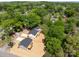 A neighborhood featuring newly constructed homes with landscaping, nestled in a lush, green environment at 112 Cleveland Ave, Albemarle, NC 28001