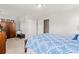 A calming bedroom with a bed, wooden furniture, and a closet at 1161 Constitution Park Blvd, Rock Hill, SC 29732