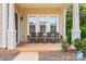 Welcoming front porch with comfortable seating, ideal for enjoying the outdoors at 1161 Constitution Park Blvd, Rock Hill, SC 29732
