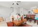 Cozy living space adjacent to a dining area, perfect for Gathering gatherings at 1161 Constitution Park Blvd, Rock Hill, SC 29732