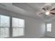 This bedroom features plush carpeting, recessed ceilings, and a ceiling fan at 1210 Longwall Ln, Matthews, NC 28104