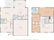 Detailed floor plan showcasing the layout and dimensions of the home's rooms at 1210 Longwall Ln, Matthews, NC 28104