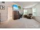 Bedroom boasts neutral colored walls, carpeted floors and plenty of natural light at 16219 Long Talon Way, Charlotte, NC 28273
