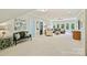 Spacious living room with a large window, comfortable seating, and neutral decor at 2001 Arundale Ln, Matthews, NC 28104