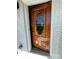 Stunning entryway featuring a wood door with a glass window and brick exterior at 2701 N Sharon Amity Rd, Charlotte, NC 28205