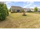Well-maintained backyard featuring a patio set and grill on a stone patio, perfect for outdoor entertaining at 4019 Channel Islands Way, Lancaster, SC 29720