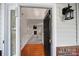 Welcoming entryway featuring an open view into the spacious living area with a fireplace at 5524 Wyalong Dr, Charlotte, NC 28227