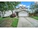 Charming two-story home with a well-maintained front yard and a two-car garage at 656 Hosta Dr, Fort Mill, SC 29715