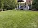 Picture of the deck off the back of the home overlooking a lush lawn at 7005 Camrose Crossing Ln, Matthews, NC 28104