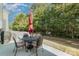Relaxing patio area with outdoor seating, perfect for enjoying the outdoors at 9904 Rocky Ford Club Rd, Charlotte, NC 28269