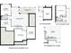 Floorplan of a finished walkout basement featuring a covered porch, theatre room, and flex room at 122 Huntcliff Dr, Statesville, NC 28677