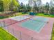 The community sports area provides access to well-maintained tennis and basketball courts at 15618 Eagleview Dr, Charlotte, NC 28278