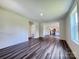 Spacious living room featuring wood-look floors and ample natural light at 159 Hallman St, Cherryville, NC 28021