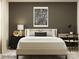 Modern bedroom featuring a neutral palette, stylish bedding, and elegant decor for a serene retreat at 1613 Spring Lot Dr, Edgemoor, SC 29712