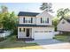 Two story home with 2 car garage and lawn at 206 N Kayla Dr, Salisbury, NC 28146