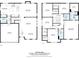 Detailed floor plan showcasing spacious layout with clearly defined rooms and dimensions at 21907 Torrence Chapel Rd, Cornelius, NC 28031