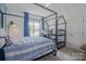 Cozy bedroom featuring a queen bed and bunk bed for lots of sleeping space at 2380 Fairport Se Dr, Concord, NC 28025