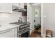 Modern kitchen featuring stainless steel appliances at 241 Wakefield Dr # C, Charlotte, NC 28209